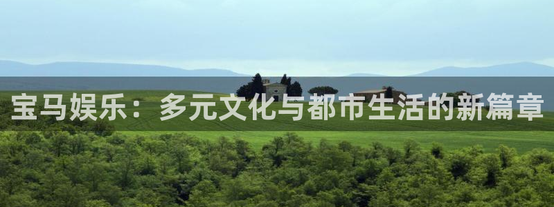 韦德1946官网：宝马娱乐：多元文化与都市生活的新篇章